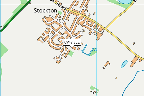 CV47 8LE map - OS VectorMap District (Ordnance Survey) CV47 8LE map - OS VectorMap District (Ordnance Survey)