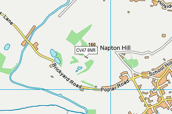 CV47 8NR map - OS VectorMap District (Ordnance Survey) CV47 8NR map - OS VectorMap District (Ordnance Survey)