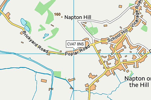 CV47 8NS map - OS VectorMap District (Ordnance Survey) CV47 8NS map - OS VectorMap District (Ordnance Survey)