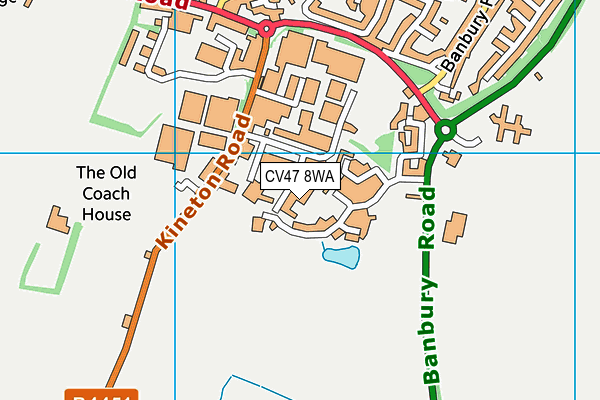 CV47 8WA map - OS VectorMap District (Ordnance Survey) CV47 8WA map - OS VectorMap District (Ordnance Survey)