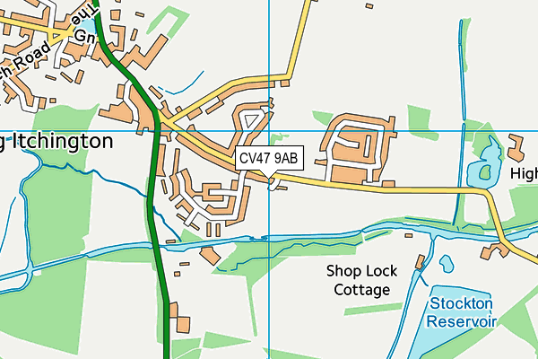 CV47 9AB map - OS VectorMap District (Ordnance Survey) CV47 9AB map - OS VectorMap District (Ordnance Survey)