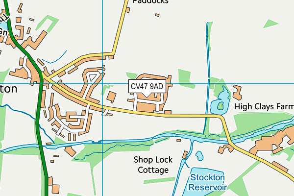 CV47 9AD map - OS VectorMap District (Ordnance Survey) CV47 9AD map - OS VectorMap District (Ordnance Survey)