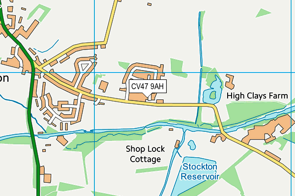 CV47 9AH map - OS VectorMap District (Ordnance Survey) CV47 9AH map - OS VectorMap District (Ordnance Survey)