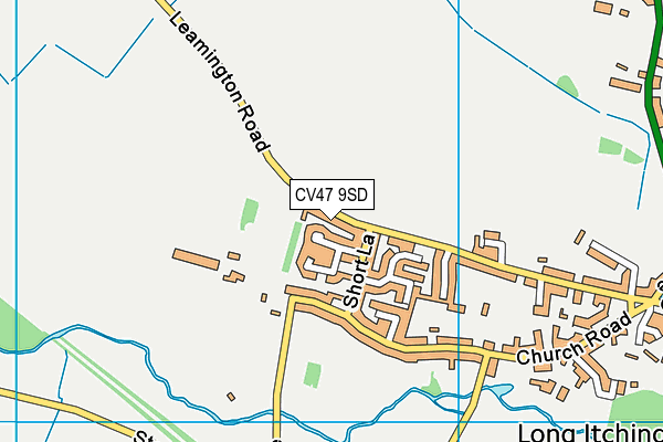 CV47 9SD map - OS VectorMap District (Ordnance Survey) CV47 9SD map - OS VectorMap District (Ordnance Survey)