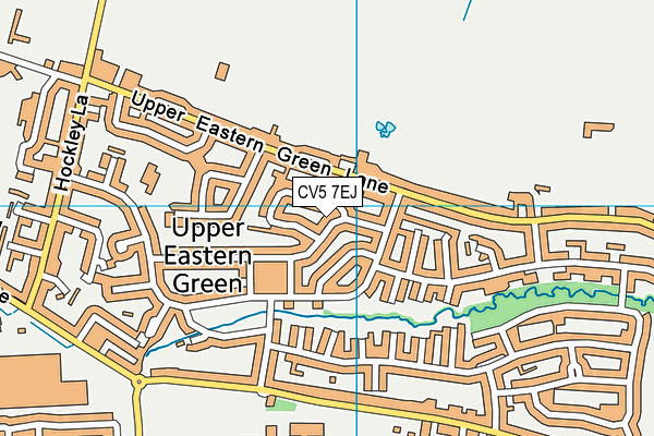 CV5 7EJ map - OS VectorMap District (Ordnance Survey) CV5 7EJ map - OS VectorMap District (Ordnance Survey)