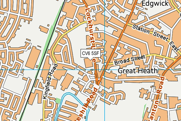CV6 5SF map - OS VectorMap District (Ordnance Survey) CV6 5SF map - OS VectorMap District (Ordnance Survey)