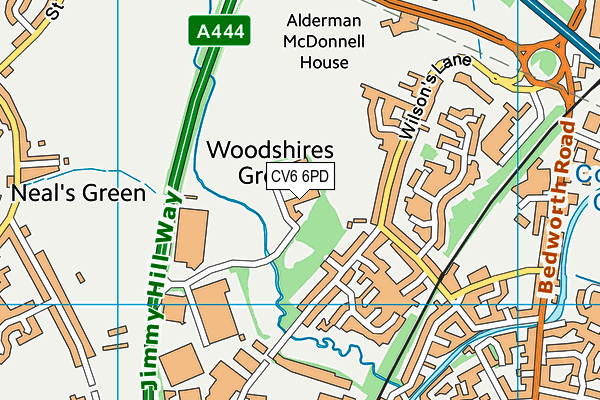 CV6 6PD maps, stats, and open data