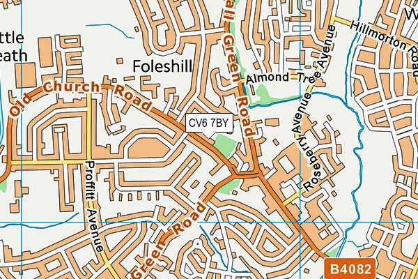 CV6 7BY maps, stats, and open data