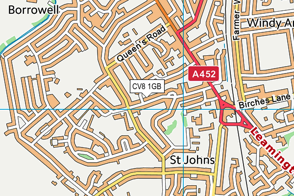 CV8 1GB map - OS VectorMap District (Ordnance Survey) CV8 1GB map - OS VectorMap District (Ordnance Survey)