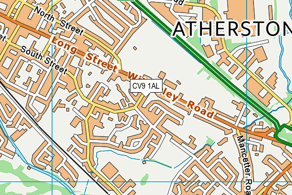 CV9 1AL map - OS VectorMap District (Ordnance Survey) CV9 1AL map - OS VectorMap District (Ordnance Survey)