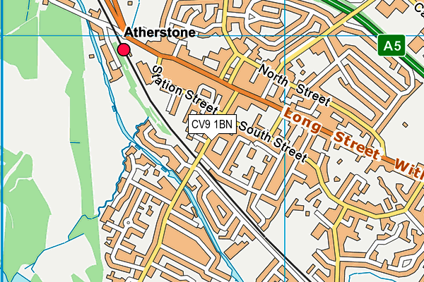 CV9 1BN map - OS VectorMap District (Ordnance Survey) CV9 1BN map - OS VectorMap District (Ordnance Survey)