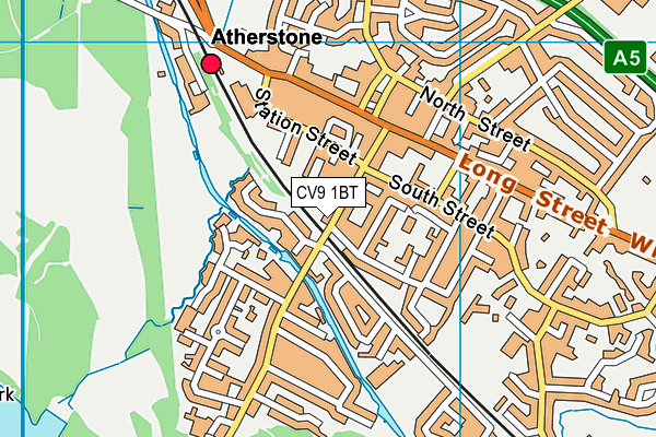 CV9 1BT map - OS VectorMap District (Ordnance Survey) CV9 1BT map - OS VectorMap District (Ordnance Survey)