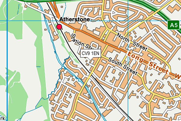 CV9 1EN map - OS VectorMap District (Ordnance Survey) CV9 1EN map - OS VectorMap District (Ordnance Survey)