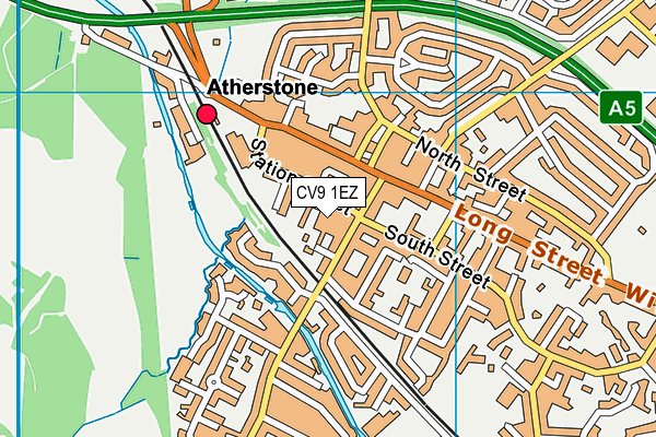 CV9 1EZ map - OS VectorMap District (Ordnance Survey) CV9 1EZ map - OS VectorMap District (Ordnance Survey)