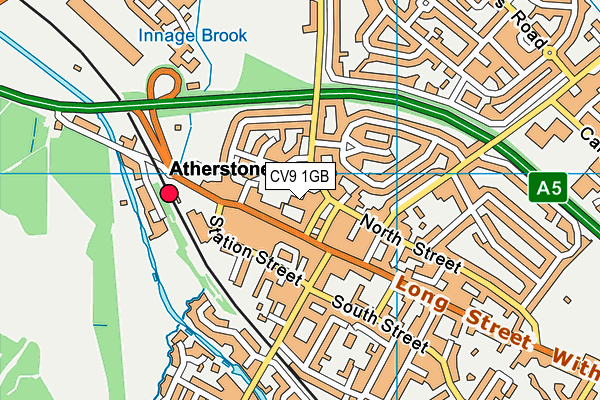 CV9 1GB map - OS VectorMap District (Ordnance Survey) CV9 1GB map - OS VectorMap District (Ordnance Survey)