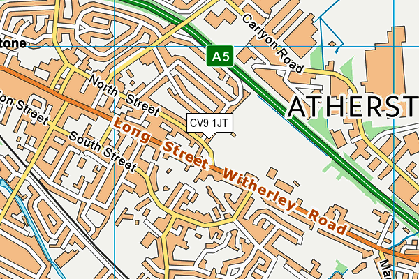 CV9 1JT map - OS VectorMap District (Ordnance Survey) CV9 1JT map - OS VectorMap District (Ordnance Survey)