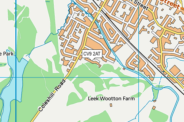 CV9 2AT map - OS VectorMap District (Ordnance Survey) CV9 2AT map - OS VectorMap District (Ordnance Survey)