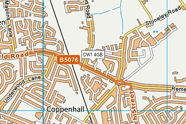 CW1 4GB map - OS VectorMap District (Ordnance Survey) CW1 4GB map - OS VectorMap District (Ordnance Survey)