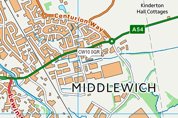 CW10 0GR map - OS VectorMap District (Ordnance Survey) CW10 0GR map - OS VectorMap District (Ordnance Survey)