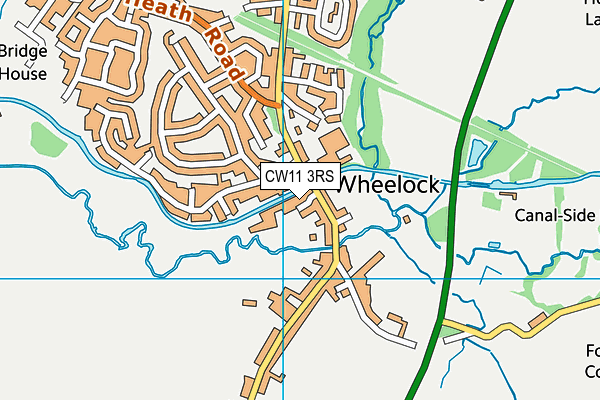 CW11 3RS map - OS VectorMap District (Ordnance Survey) CW11 3RS map - OS VectorMap District (Ordnance Survey)