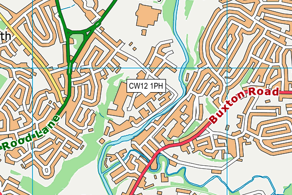 CW12 1PH map - OS VectorMap District (Ordnance Survey) CW12 1PH map - OS VectorMap District (Ordnance Survey)