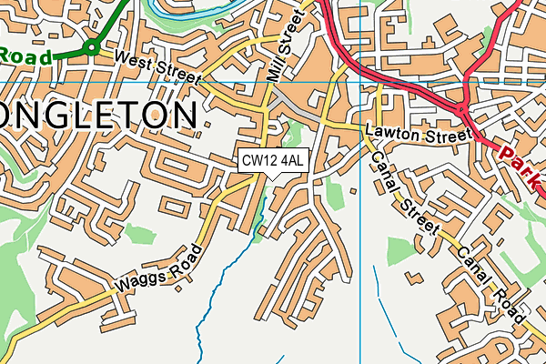 CW12 4AL map - OS VectorMap District (Ordnance Survey) CW12 4AL map - OS VectorMap District (Ordnance Survey)