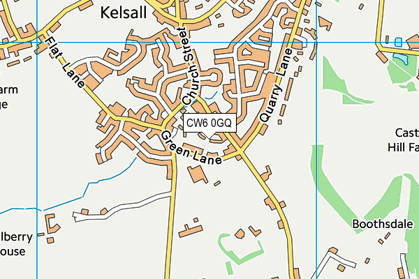 CW6 0GQ map - OS VectorMap District (Ordnance Survey) CW6 0GQ map - OS VectorMap District (Ordnance Survey)