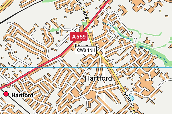 CW8 1NH map - OS VectorMap District (Ordnance Survey) CW8 1NH map - OS VectorMap District (Ordnance Survey)