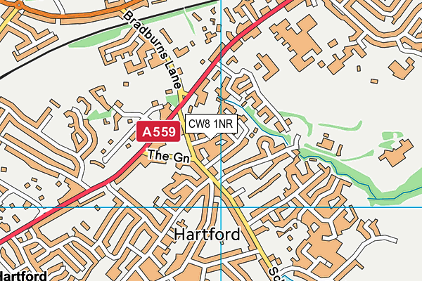 CW8 1NR map - OS VectorMap District (Ordnance Survey) CW8 1NR map - OS VectorMap District (Ordnance Survey)