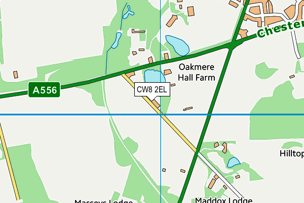 CW8 2EL map - OS VectorMap District (Ordnance Survey) CW8 2EL map - OS VectorMap District (Ordnance Survey)