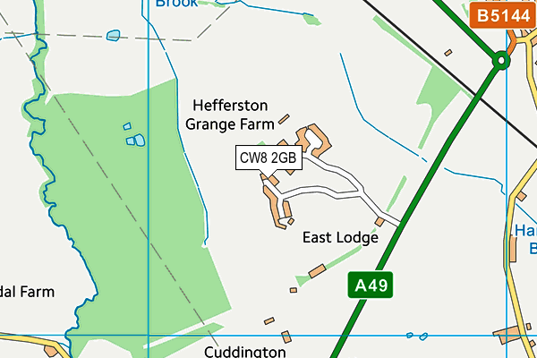CW8 2GB map - OS VectorMap District (Ordnance Survey) CW8 2GB map - OS VectorMap District (Ordnance Survey)