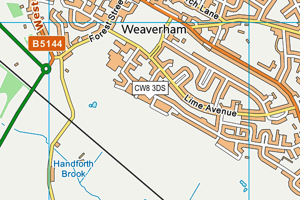 CW8 3DS map - OS VectorMap District (Ordnance Survey) CW8 3DS map - OS VectorMap District (Ordnance Survey)