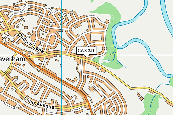 CW8 3JT map - OS VectorMap District (Ordnance Survey) CW8 3JT map - OS VectorMap District (Ordnance Survey)