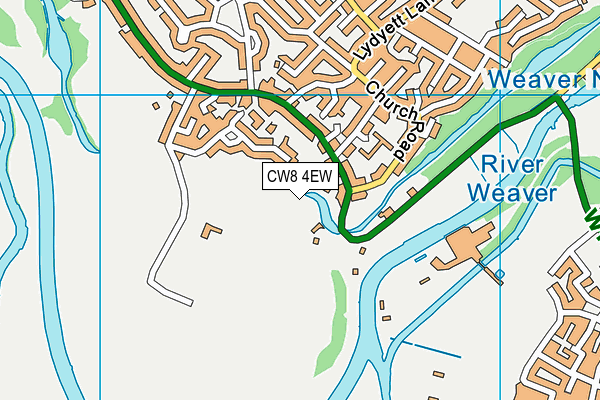 CW8 4EW map - OS VectorMap District (Ordnance Survey) CW8 4EW map - OS VectorMap District (Ordnance Survey)