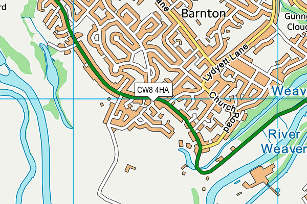 CW8 4HA map - OS VectorMap District (Ordnance Survey) CW8 4HA map - OS VectorMap District (Ordnance Survey)