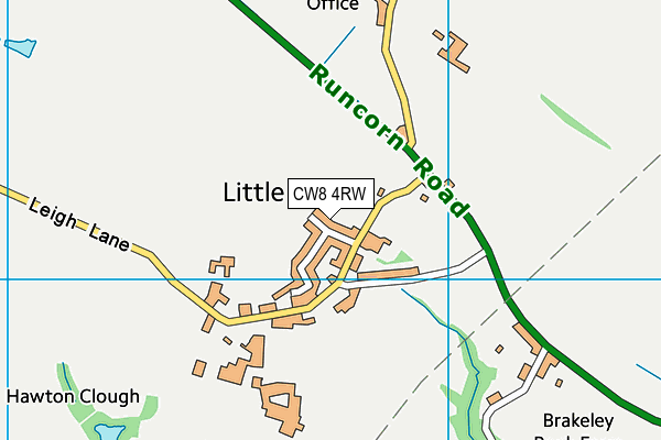 CW8 4RW map - OS VectorMap District (Ordnance Survey) CW8 4RW map - OS VectorMap District (Ordnance Survey)