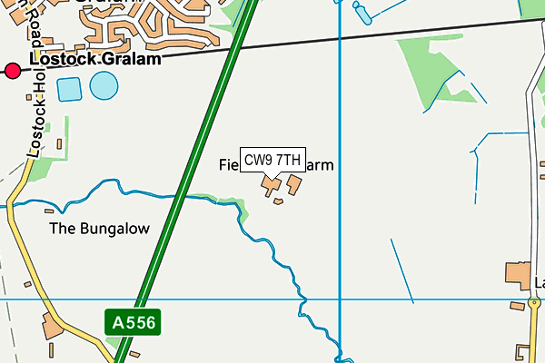 CW9 7TH map - OS VectorMap District (Ordnance Survey) CW9 7TH map - OS VectorMap District (Ordnance Survey)