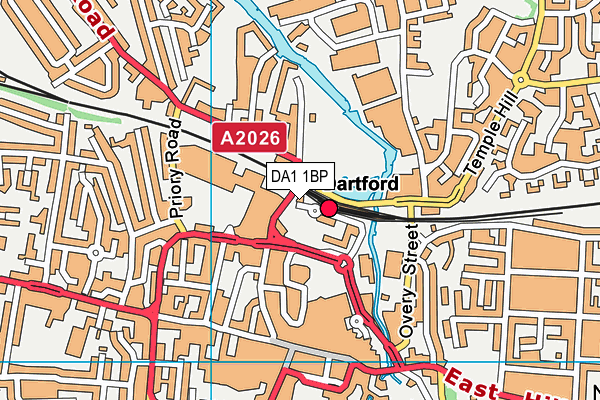 DA1 1BP map - OS VectorMap District (Ordnance Survey) DA1 1BP map - OS VectorMap District (Ordnance Survey)