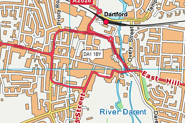 DA1 1BY map - OS VectorMap District (Ordnance Survey) DA1 1BY map - OS VectorMap District (Ordnance Survey)