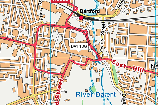 DA1 1DG map - OS VectorMap District (Ordnance Survey) DA1 1DG map - OS VectorMap District (Ordnance Survey)