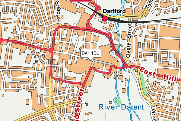 DA1 1DU map - OS VectorMap District (Ordnance Survey) DA1 1DU map - OS VectorMap District (Ordnance Survey)