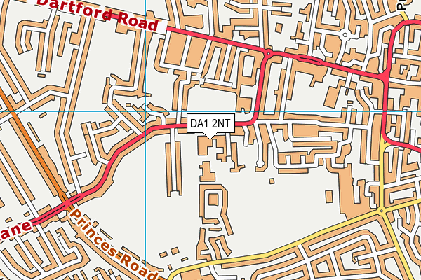 DA1 2NT map - OS VectorMap District (Ordnance Survey) DA1 2NT map - OS VectorMap District (Ordnance Survey)