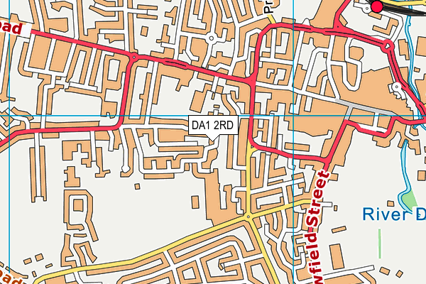 DA1 2RD map - OS VectorMap District (Ordnance Survey) DA1 2RD map - OS VectorMap District (Ordnance Survey)