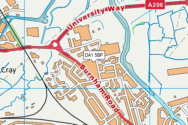 DA1 5BP map - OS VectorMap District (Ordnance Survey) DA1 5BP map - OS VectorMap District (Ordnance Survey)