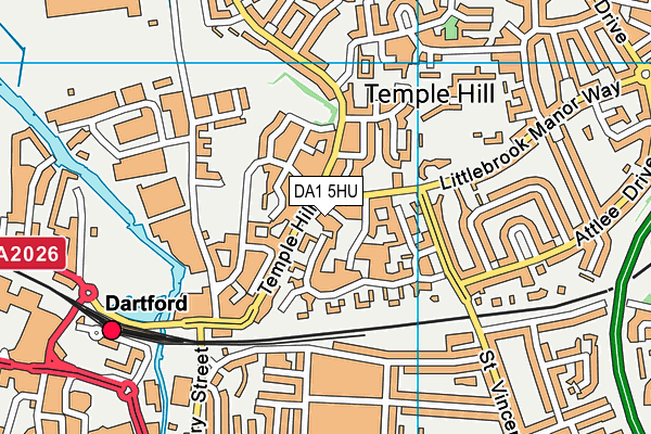 DA1 5HU map - OS VectorMap District (Ordnance Survey) DA1 5HU map - OS VectorMap District (Ordnance Survey)