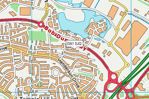 DA1 5JQ map - OS VectorMap District (Ordnance Survey) DA1 5JQ map - OS VectorMap District (Ordnance Survey)
