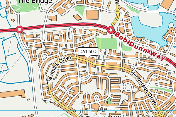 DA1 5LQ map - OS VectorMap District (Ordnance Survey) DA1 5LQ map - OS VectorMap District (Ordnance Survey)