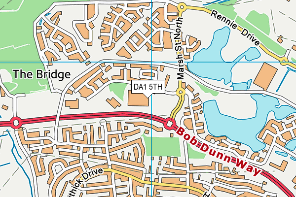 DA1 5TH map - OS VectorMap District (Ordnance Survey) DA1 5TH map - OS VectorMap District (Ordnance Survey)