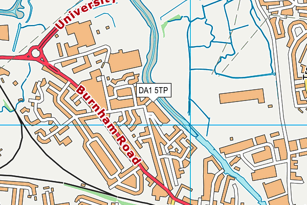 DA1 5TP map - OS VectorMap District (Ordnance Survey) DA1 5TP map - OS VectorMap District (Ordnance Survey)