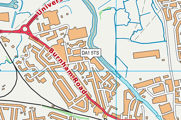 DA1 5TS map - OS VectorMap District (Ordnance Survey) DA1 5TS map - OS VectorMap District (Ordnance Survey)